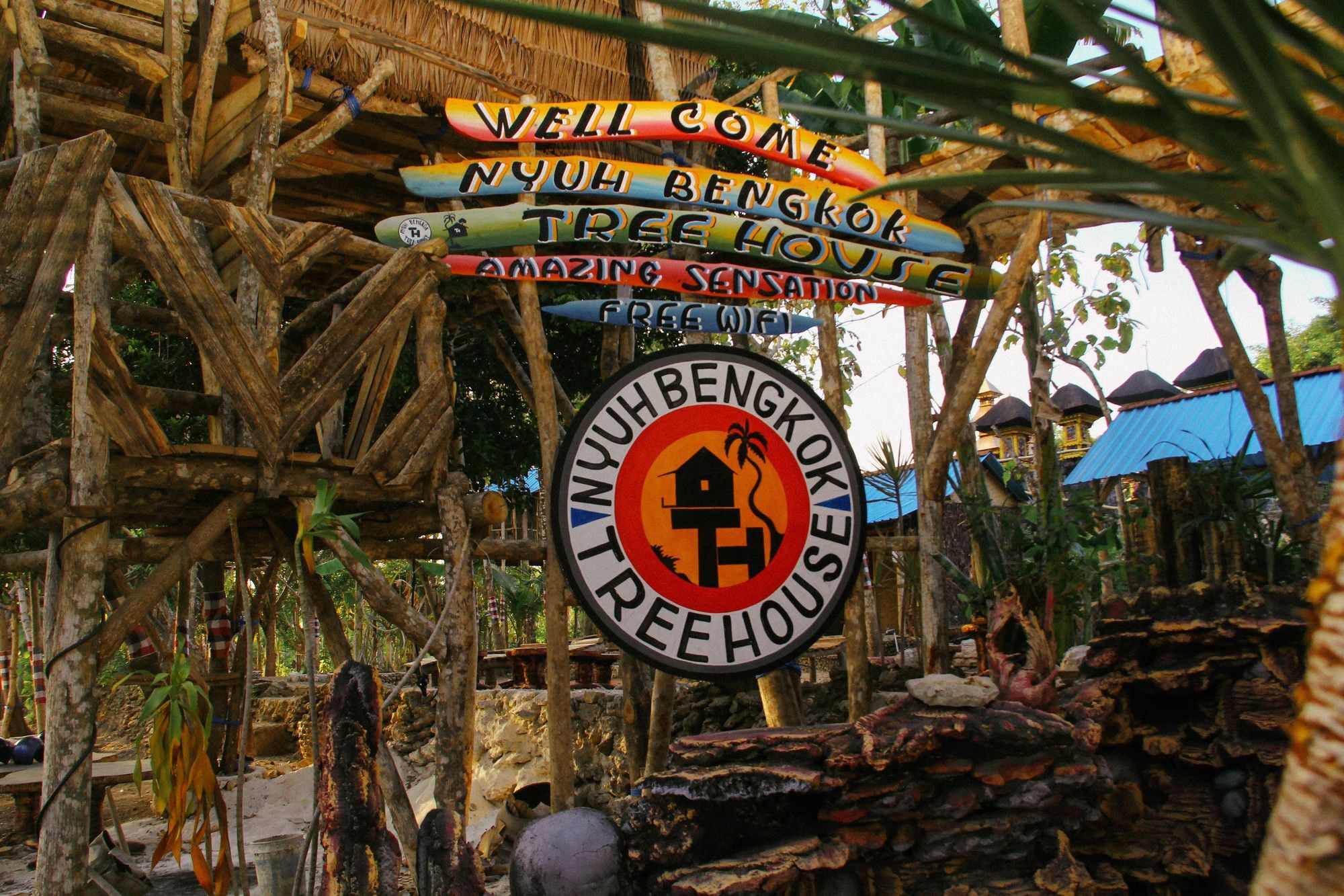 Nyuh Bengkok Tree House Otel Batununggul Dış mekan fotoğraf